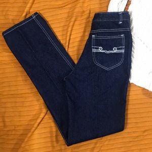 High waist straight leg jeans | vintage size 9/10